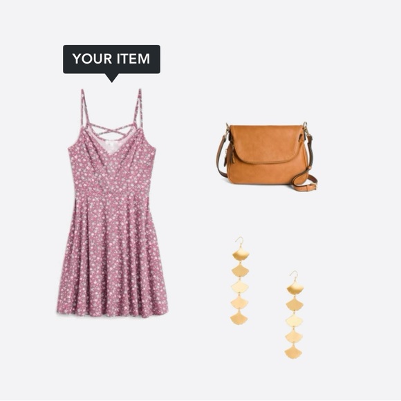 Jayde Knit Back Detail Dress - Picture 7 of 8